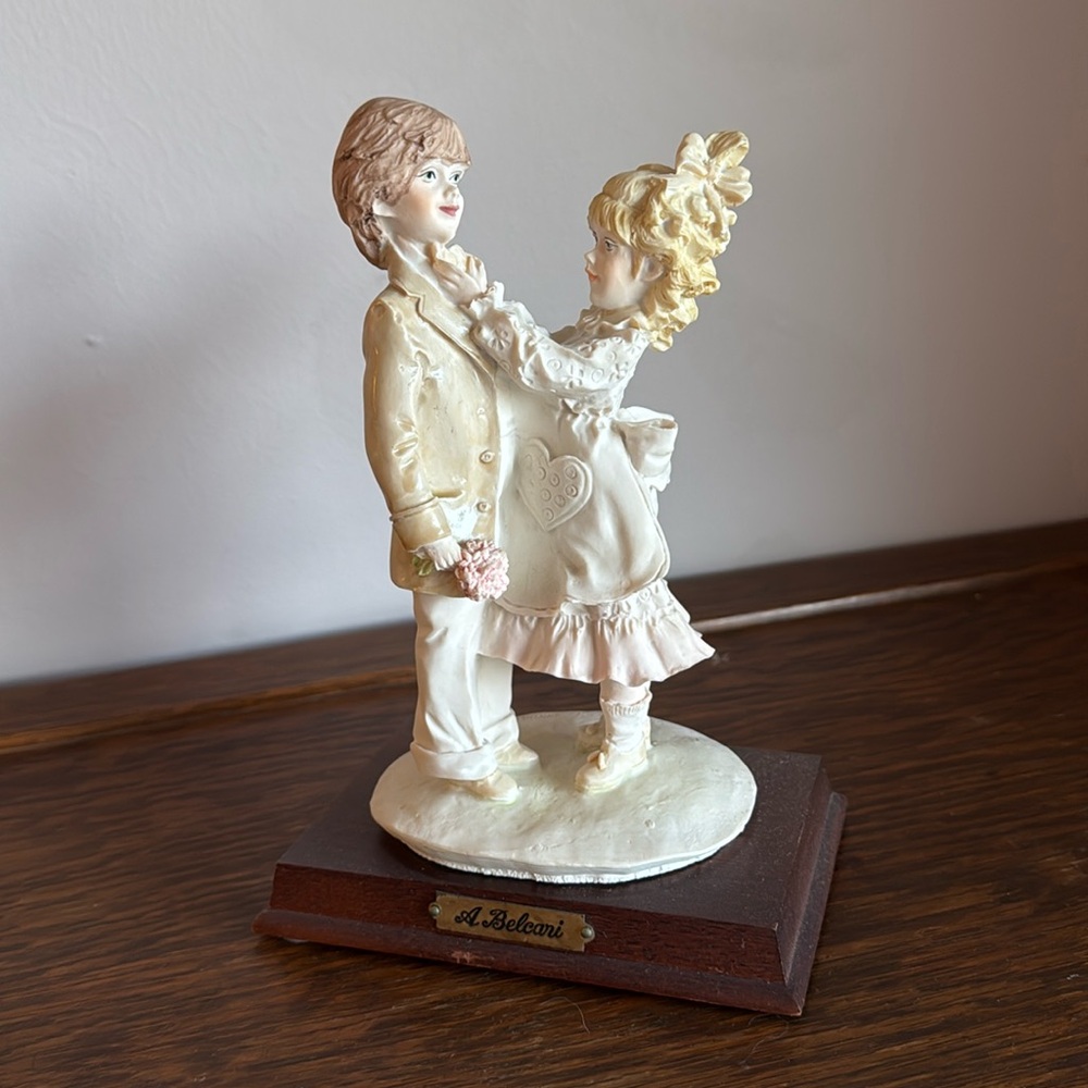 Dear Arnart A. Belcari Boy & Girl figurine 1984